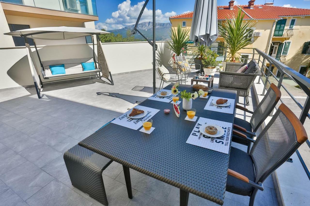 Luxury Urban Villa Apartments With Jacuzzi 斯普利特 外观 照片