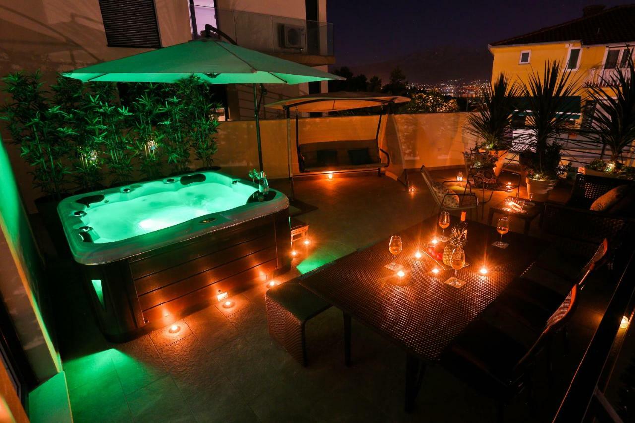 Luxury Urban Villa Apartments With Jacuzzi 斯普利特 外观 照片